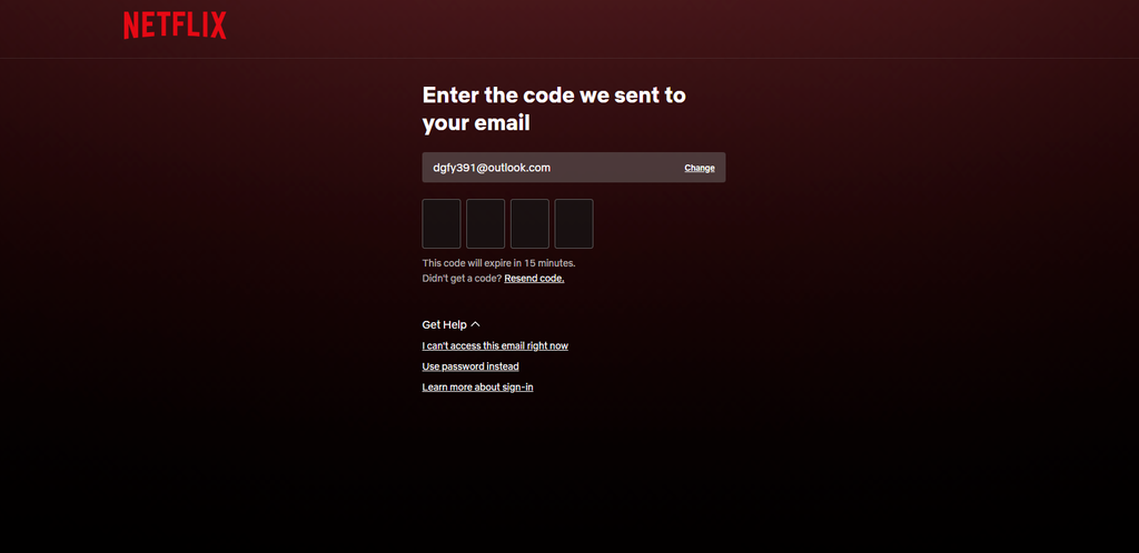 netflix login